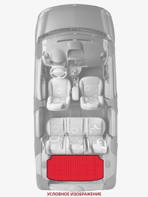 ЭВА коврики «Queen Lux» багажник для BMW M5 (E28)